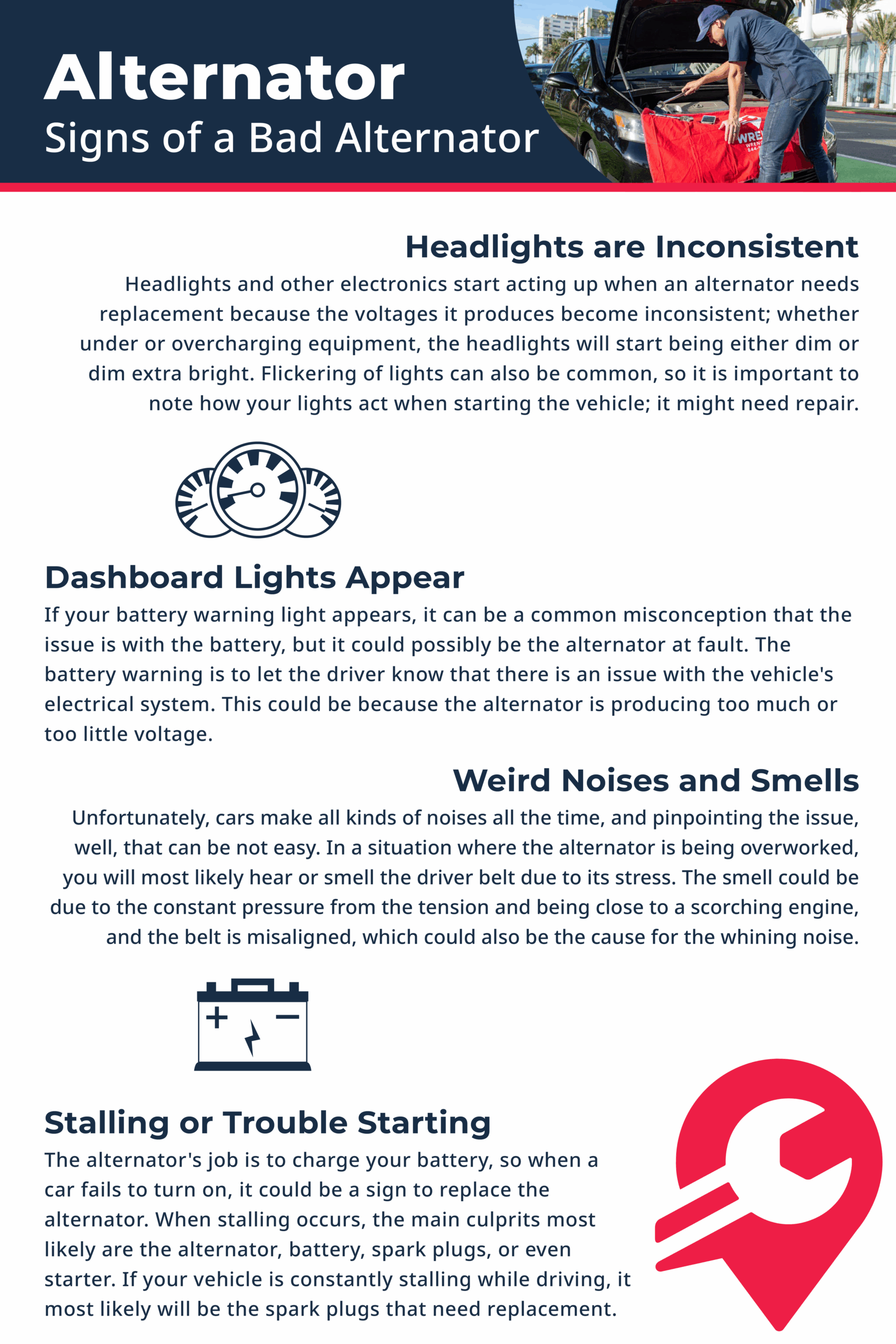 An application scenario or product detail of signs that your car alternator is going bad - Image 4