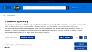 AUTOTECH - 370 AMP ALTERNATOR