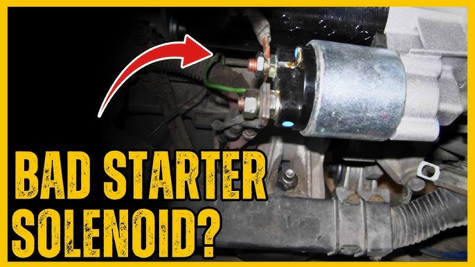 Featured image for the solenoid starter symptoms guide