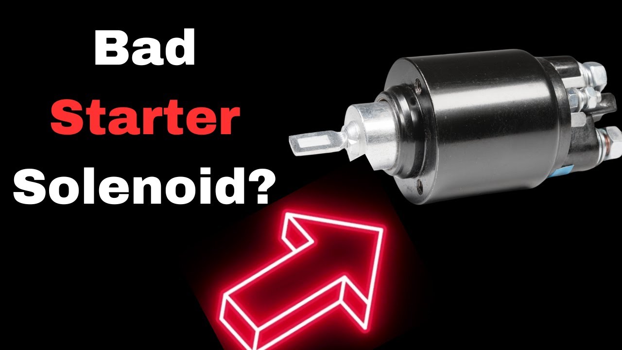 Featured image for the starter solenoid failure symptoms guide