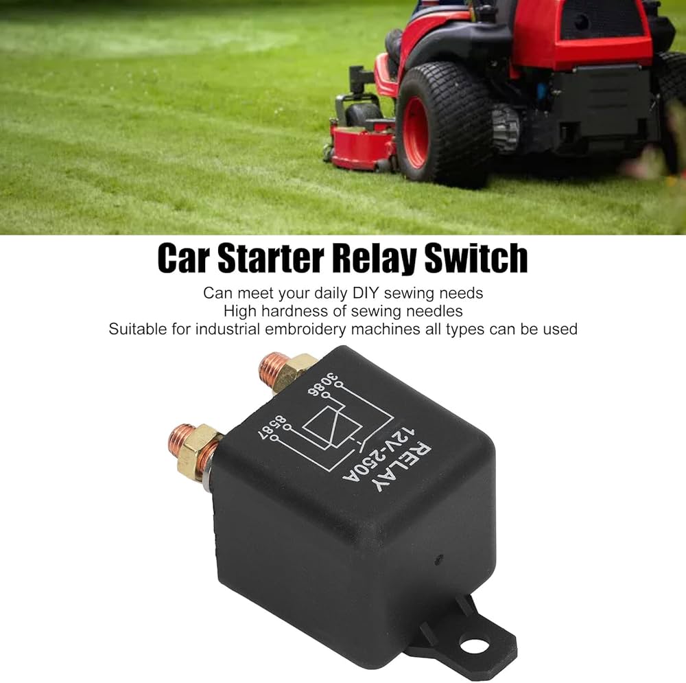 An application scenario or product detail of starter vs starter relay - Image 11