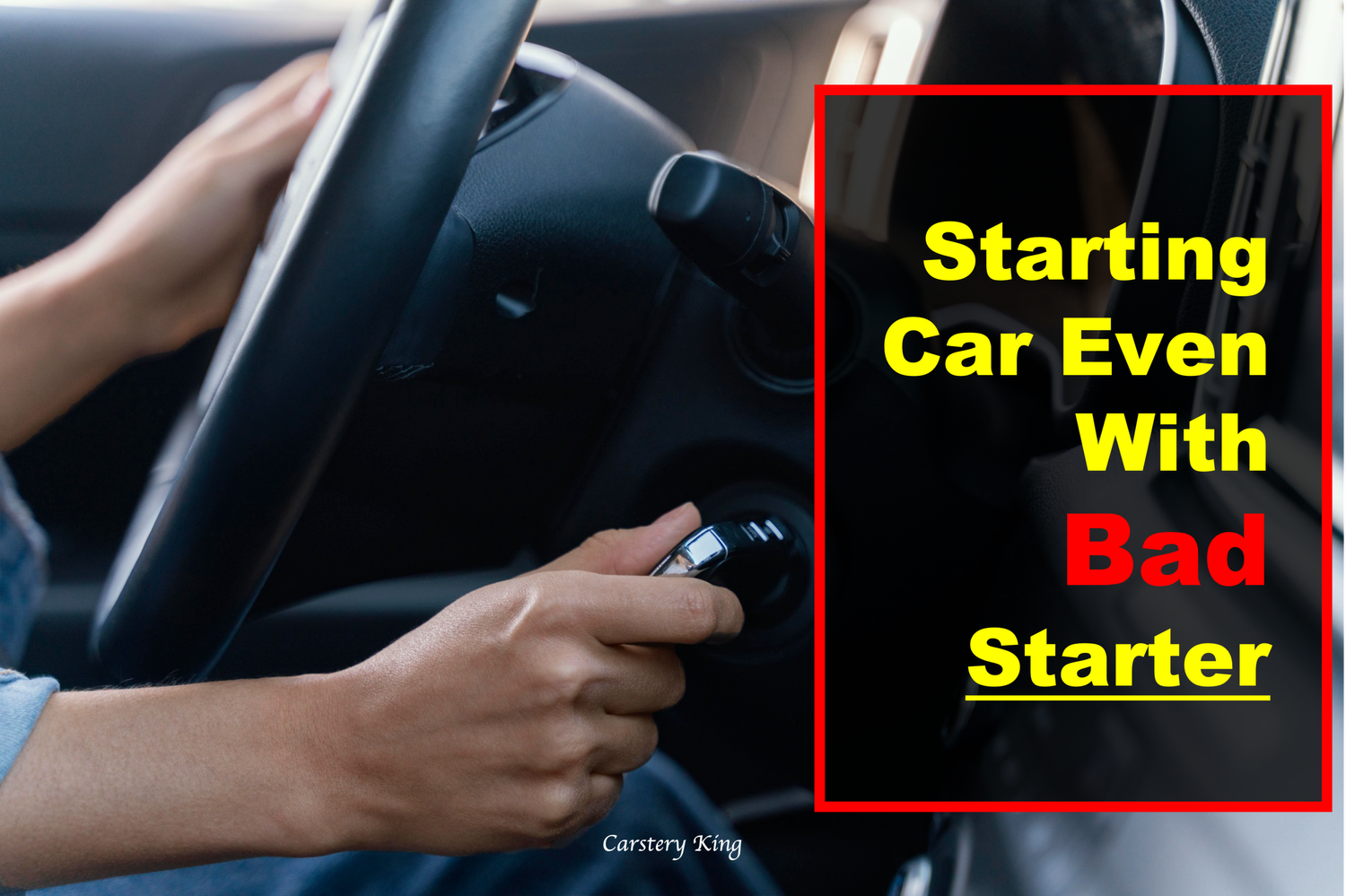 An application scenario or product detail of starting a car with a bad starter - Image 2