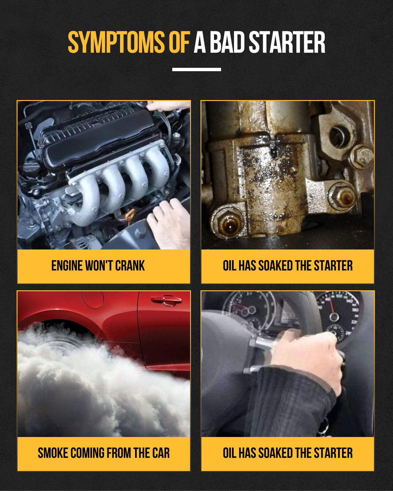 Featured image for the symptoms of bad starter guide