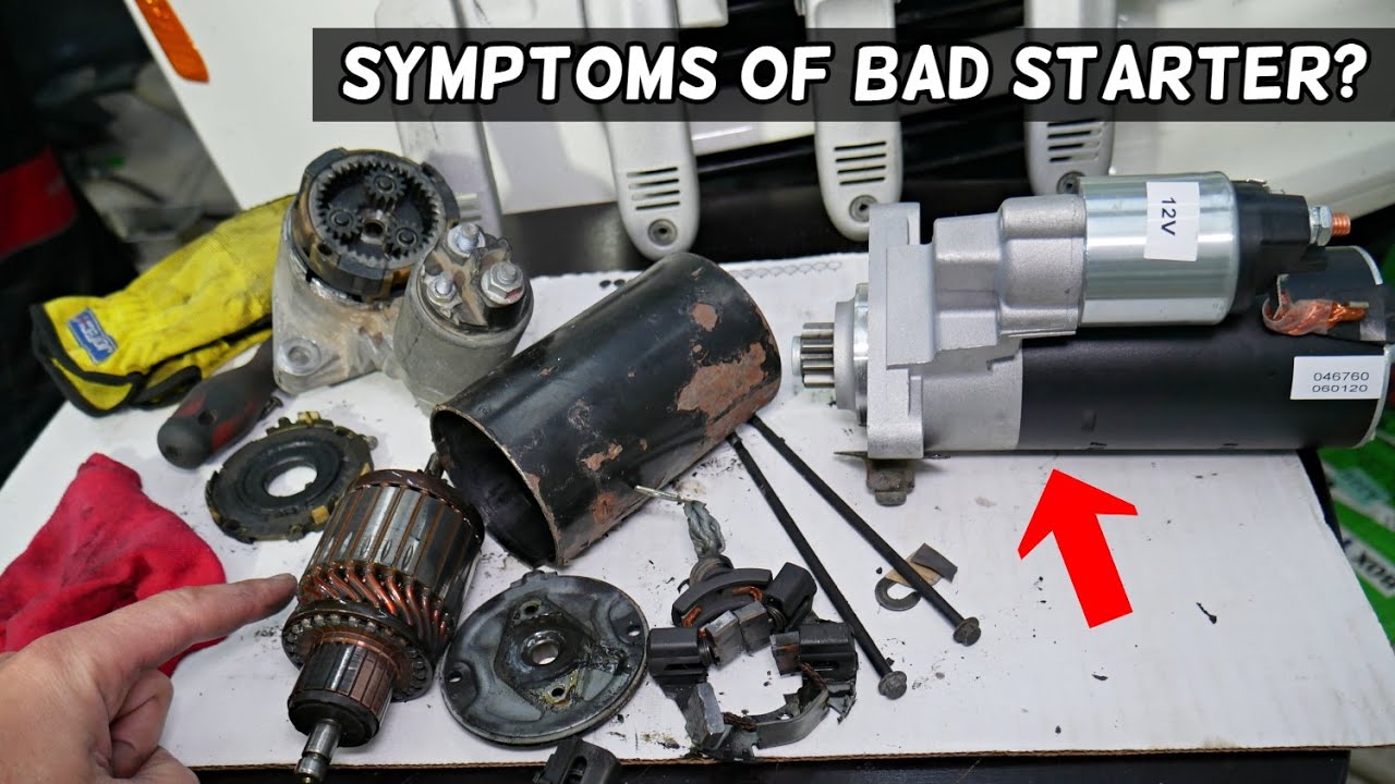 Featured image for the symptoms of bad starter motor guide