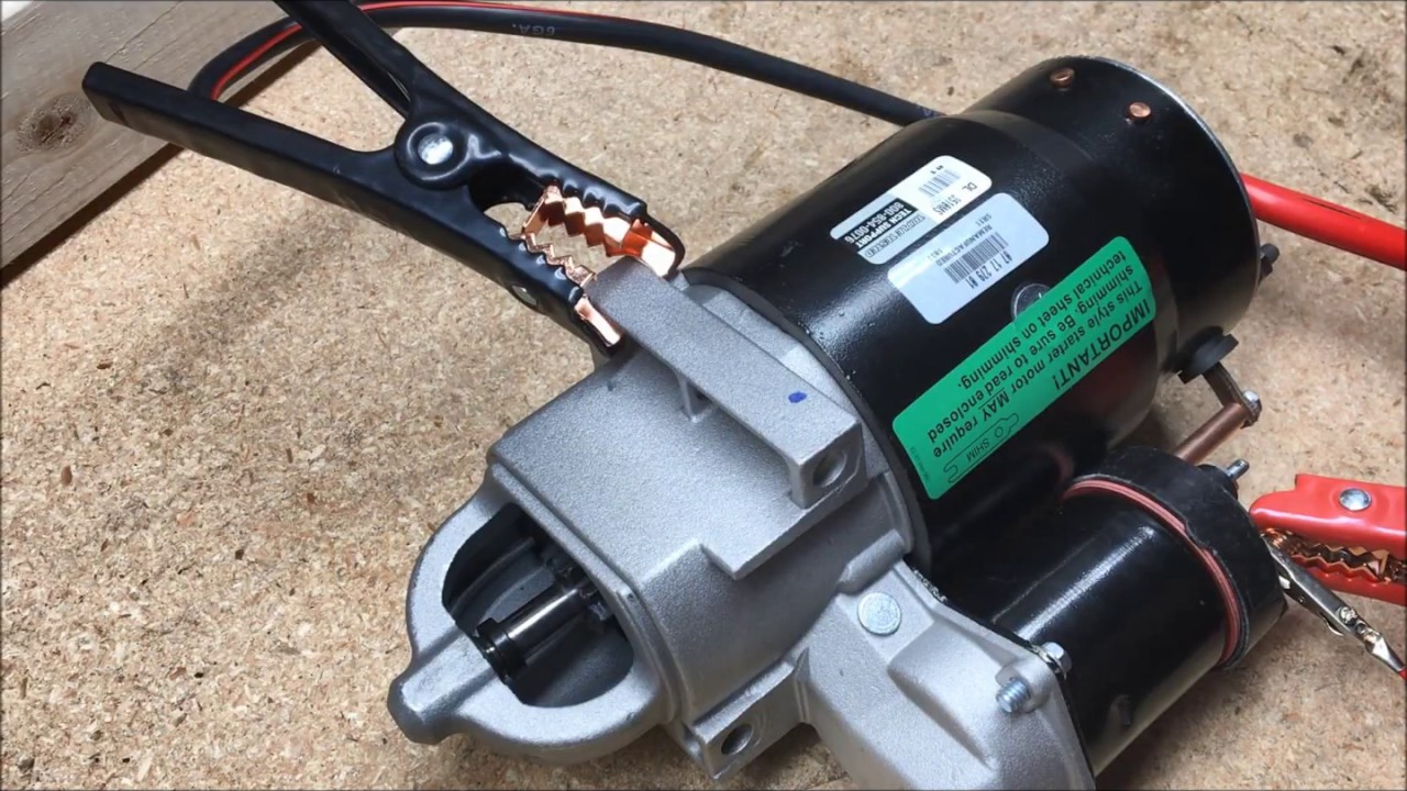 An application scenario or product detail of test a starter motor - Image 3