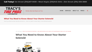 Tracy's Tire Pros - Starter Solenoid