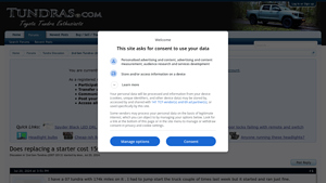 Denso - Starter Replacement