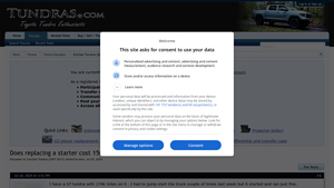 Denso - Starter Replacement for 2007 Toyota Tundra CrewMax