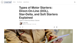 Vocal - Types of Motor Starters