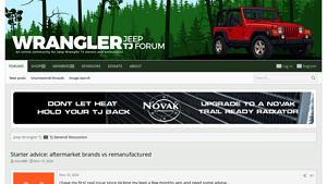 Starter Options - Jeep Wrangler TJ